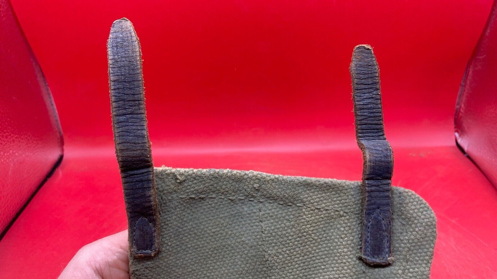 Original British Army Soldiers Gaiter Spat 37 Pattern Webbing (Single) - The Militaria Shop