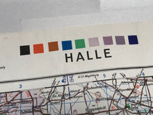 Load image into Gallery viewer, Original WW2 British Army / RAF Maps of Germany - Halle - The Militaria Shop