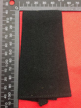 Load image into Gallery viewer, Genuine British Army Black Slip on Epaulette Shoulder Board Single - The Militaria Shop