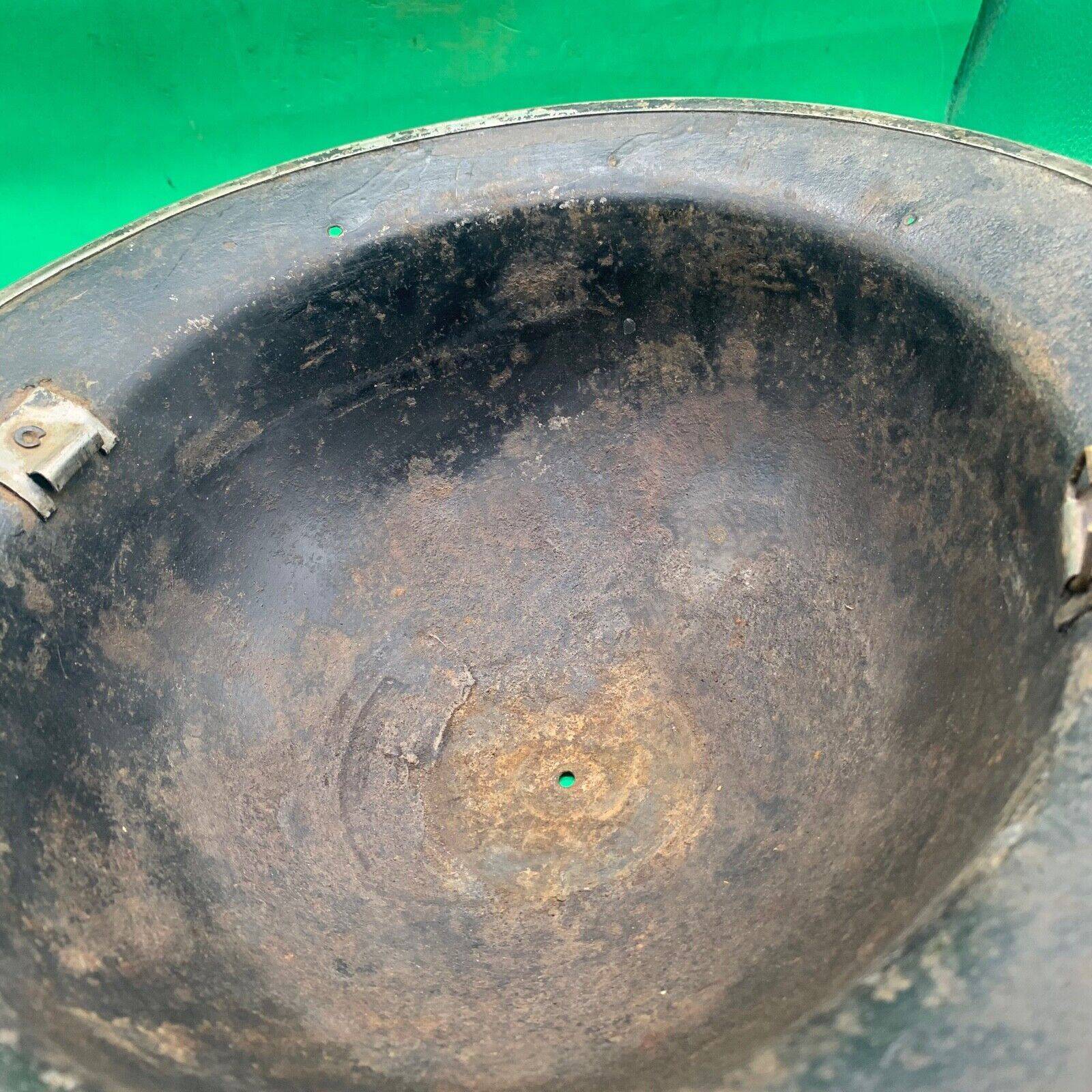 Original WW2 South African Army Mk2 Brodie Helmet - British Style Combat Helmet - The Militaria Shop