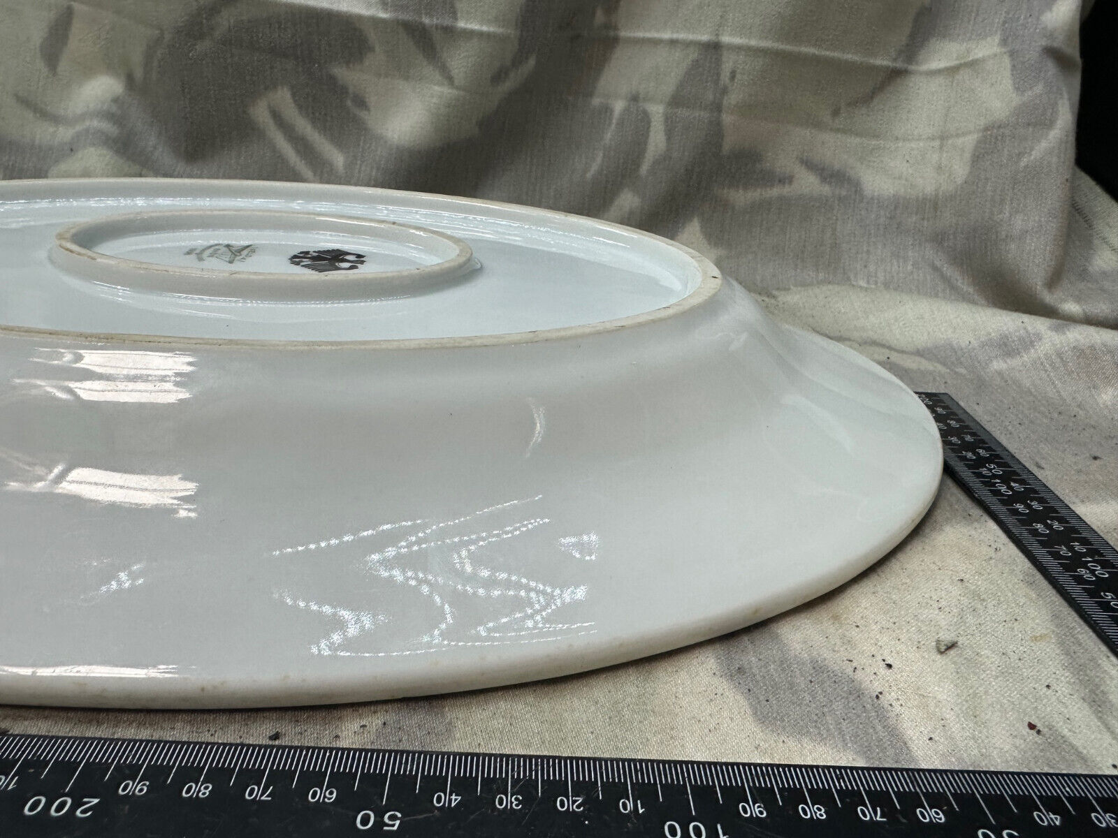 Original Pre/Early WW2 German Army Officers Mess Serving Platter - Felda Rhon - The Militaria Shop