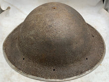 Load image into Gallery viewer, Original WW2 Combat Helmet - British / South African Army Mk2 Brodie Helmet - The Militaria Shop