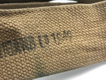 Load image into Gallery viewer, Original WW2 British Army 37 Pattern Shoulder Strap - NORMAL - 1942 Dated - The Militaria Shop