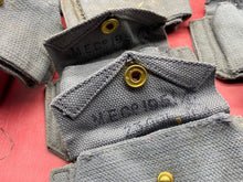 Load image into Gallery viewer, Original British Royal Air Force RAF Blue Pistol Ammo Pouch 1925 Pattern - The Militaria Shop