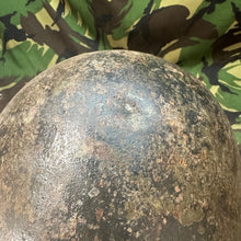 Load image into Gallery viewer, Original WW2 British / Canadian Army Mk3 Turtle Helmet - The Militaria Shop