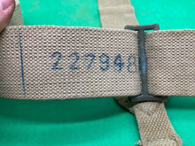 Load image into Gallery viewer, Original WW2 Pattern British Army L Straps Pair - 37 Pattern Webbing Haversack - The Militaria Shop