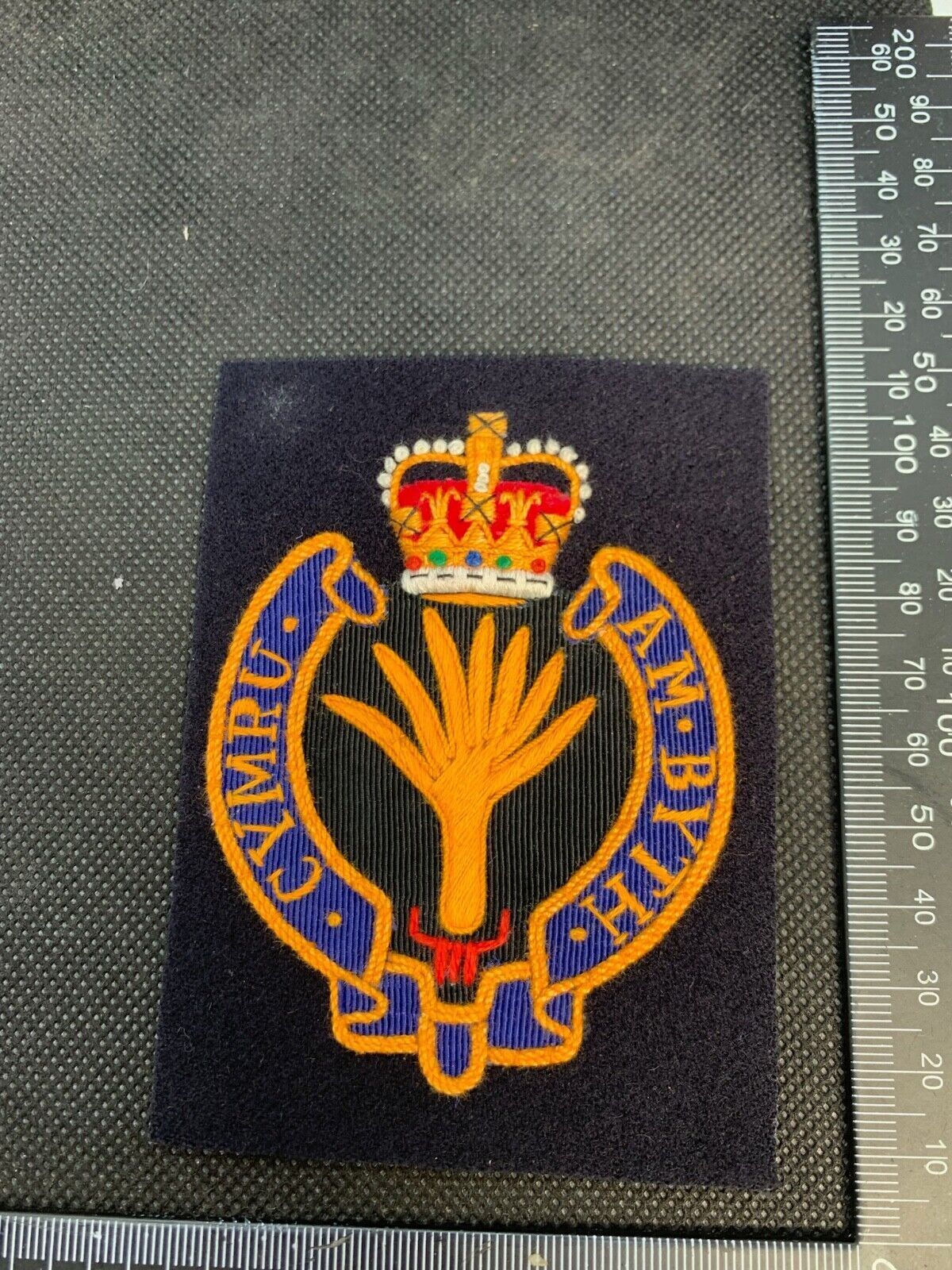 British Army Welsh Guards Regiment Embroidered Blazer Badge - The Militaria Shop