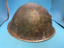 Load image into Gallery viewer, WW2 Mk3 High Rivet Turtle - British / Canadian Army Helmet - Good Original - The Militaria Shop