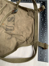 Charger l'image dans la galerie, Original WW2 US Army M1928 Haversack Pack Tail - 1942 Dated - The Militaria Shop