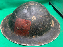 Load image into Gallery viewer, British Army Mk2 Brodie Helmet - Original WW2 - South African Manufactured - The Militaria Shop