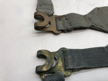 Load image into Gallery viewer, Original WW2 British Royal Air Force Blue 37 Pattern L Strap Set - The Militaria Shop