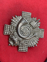 Load image into Gallery viewer, Original WW1 / WW2 British Army Highland Light Infantry Cap Badge - The Militaria Shop