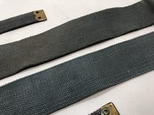 Load image into Gallery viewer, Original WW2 British Royal Air Force Blue 37 Pattern L Strap Set - The Militaria Shop