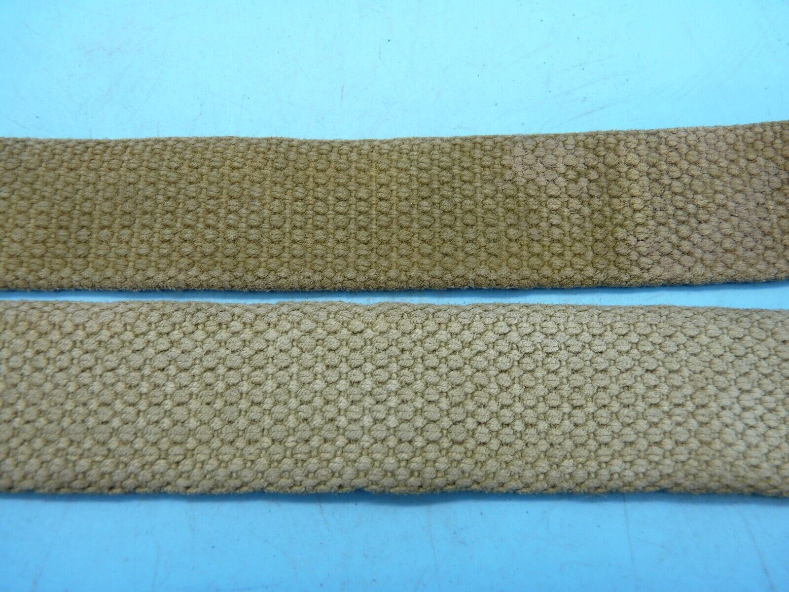 Original WW2 British Army 37 Pattern Canvass Shoulder Strap / Cross Strap - The Militaria Shop