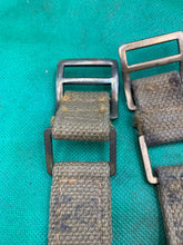 Load image into Gallery viewer, Original WW2 British Army 37 Pattern Brace Adaptors - 1941 Dated - The Militaria Shop