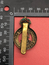 Load image into Gallery viewer, Original WW1 British Army Cap Badge - The Hertfordshire Regiment - The Militaria Shop