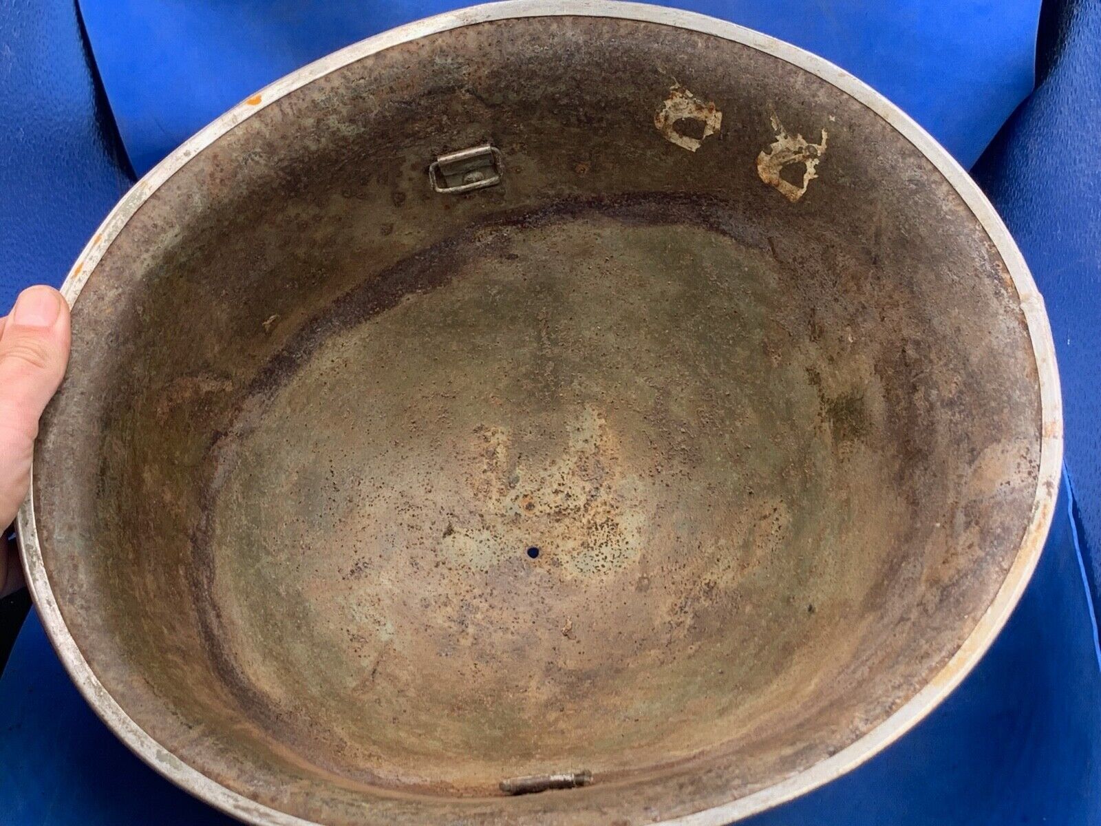 Original WW2 British Army / Canadian Army Mk3 Turtle Combat Helmet - The Militaria Shop