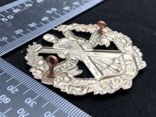 Load image into Gallery viewer, Original WW2 British Army Liverpool Scottish Cameron Highlanders Cap Badge - The Militaria Shop
