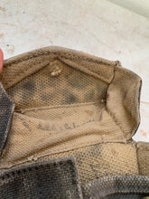 Load image into Gallery viewer, Original WW2 British Army 37 Pattern Webbing Bren Pouch - WW2 Dated - The Militaria Shop