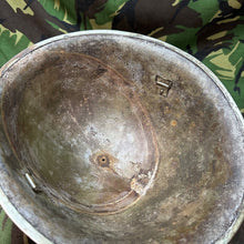 Load image into Gallery viewer, Original WW2 British / Canadian Army Mk3 Turtle Helmet - The Militaria Shop
