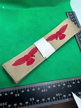 Load image into Gallery viewer, Original WW2 Mint Unissued RAF Red on Khaki Tropical Uniform Wings - The Militaria Shop