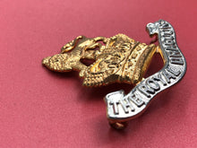 Load image into Gallery viewer, British Army Cap Badge - Victorian Crown The Royal Dragoons Reproduction - The Militaria Shop