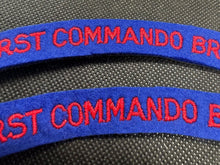 Load image into Gallery viewer, First Commando Brigade British Army Shoulder Titles - Nice Reproduction - The Militaria Shop