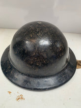 Charger l'image dans la galerie, Original WW2 British Bakelite Civil Defence Complete Helmet, Liner & Chinstr - The Militaria Shop