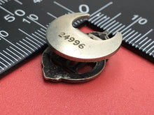 Load image into Gallery viewer, Original WW2 British Army Territorial Army Service Numbered Lapel Button Badge - The Militaria Shop