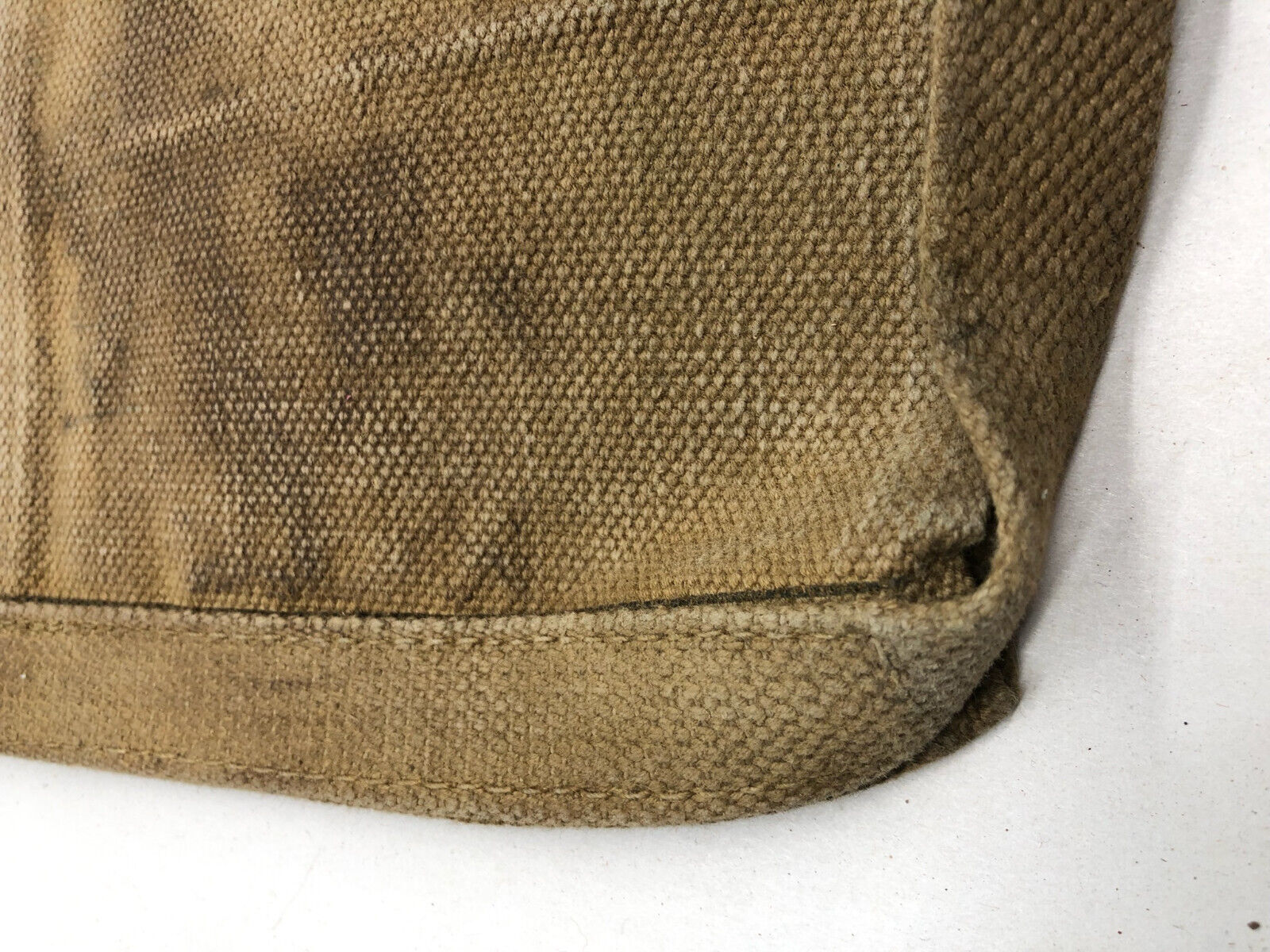 WW2 British Army 37 Pattern Webbing Water Bottle Carrier Harness - 1943 Dated - The Militaria Shop