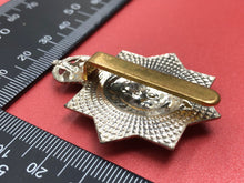 Load image into Gallery viewer, Original WW2 British Army Cap Badge - 1st Kings Dragoon Guards - The Militaria Shop