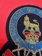 Lade das Bild in den Galerie-Viewer, British Army Bullion Embroidered Blazer Badge - 15th 19th Hussars - The Militaria Shop