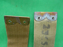 Load image into Gallery viewer, Original WW2 Pattern British Army L Straps Pair - 37 Pattern Webbing Haversack - The Militaria Shop
