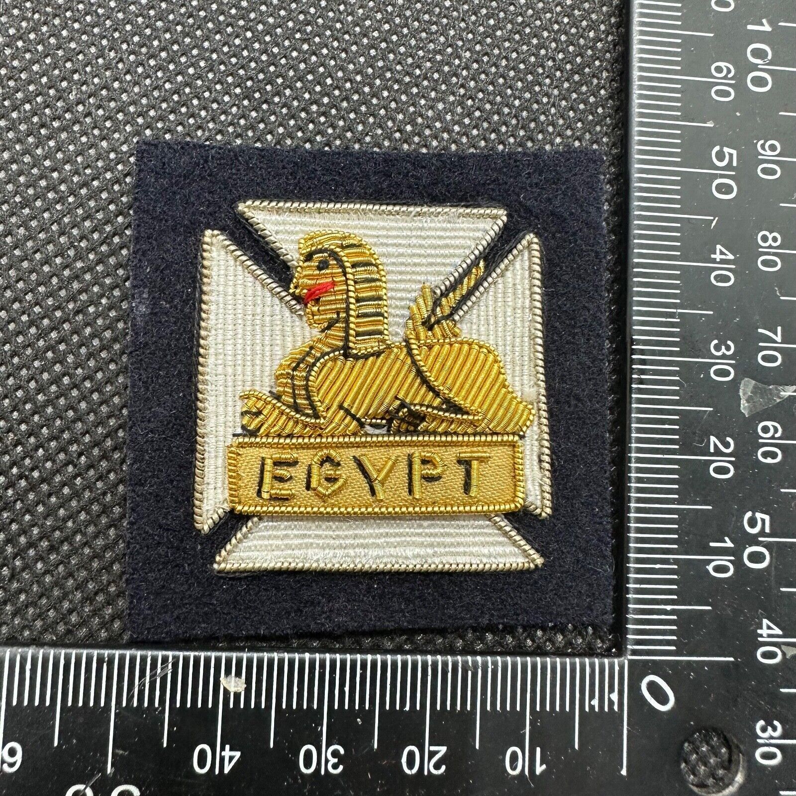 British Army RGBW Bullion Cap / Beret / Blazer Badge - UK Made - The Militaria Shop
