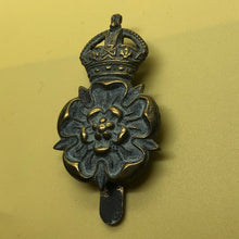 Load image into Gallery viewer, Original WW2 British Army Cap Badge - Yorkshire Dragoons - The Militaria Shop