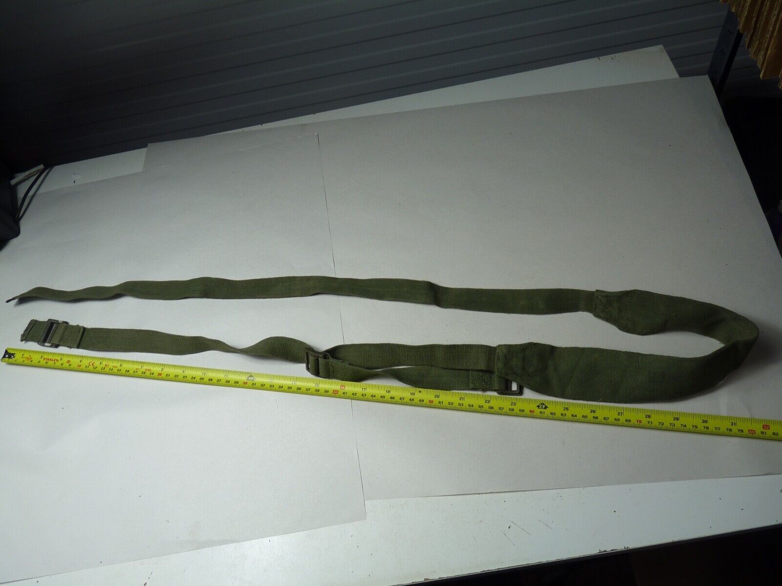 Original WW2 British Army 44 Pattern Shoulder / Extended Equipment Strap - 1945 - The Militaria Shop