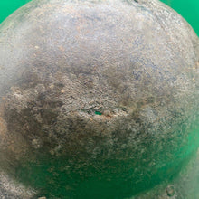 Load image into Gallery viewer, Original WW2 South African Army Mk2 Brodie Helmet - British Style Combat Helmet - The Militaria Shop