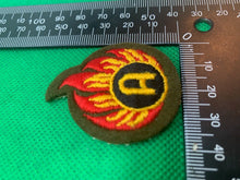 Load image into Gallery viewer, British Army Royal Logistics Corps Bomb Disposal EOD Technicians Cloth Badge - The Militaria Shop