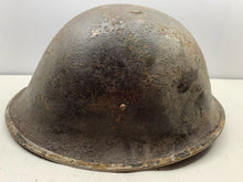 Load image into Gallery viewer, Geunine British / Canadian Army Mk3 WW2 Combat Helmet - Uncleaned Original - The Militaria Shop