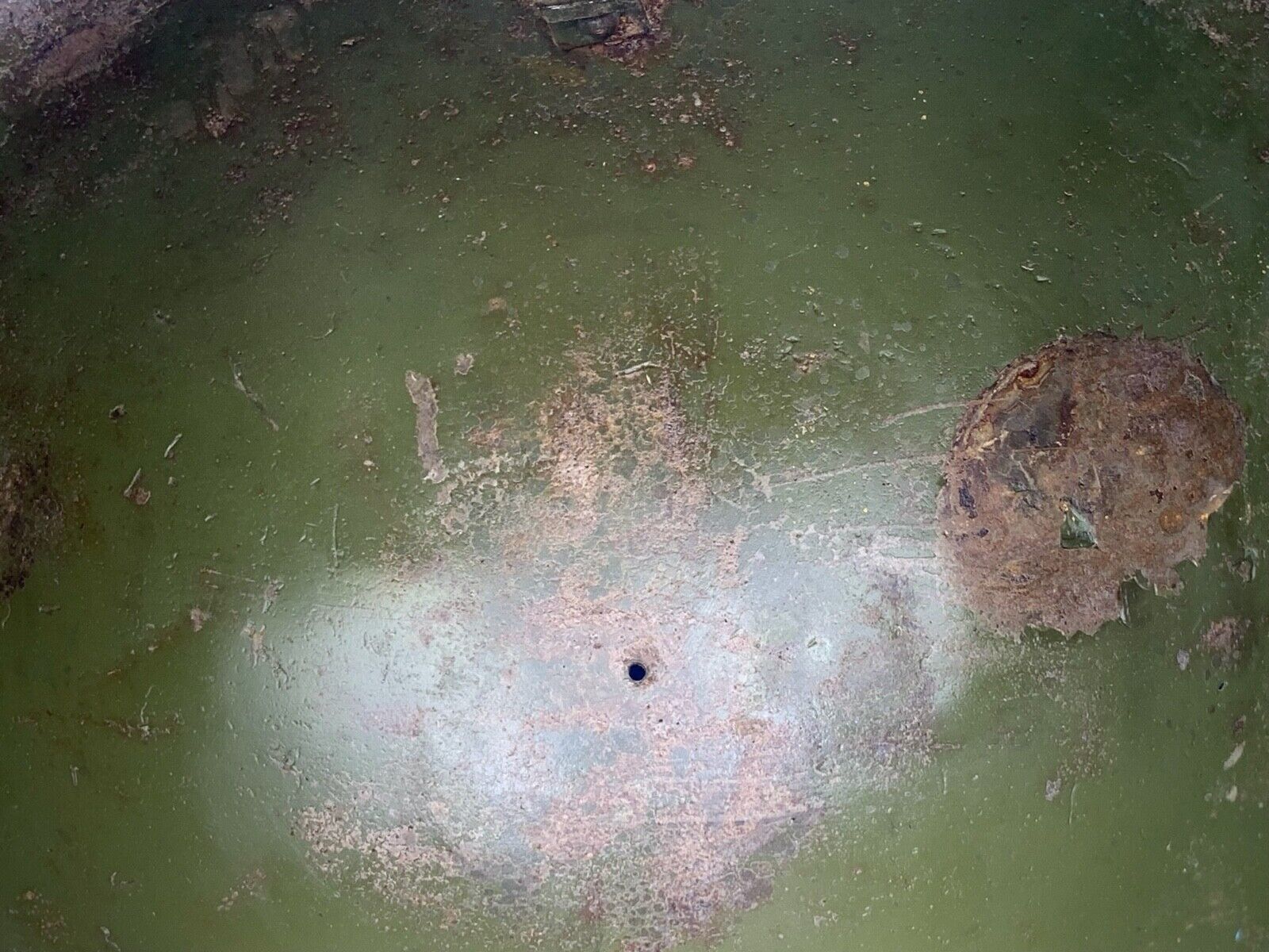 Original WW2 British Army / Canadian Army Mk3 Turtle Combat Helmet - The Militaria Shop