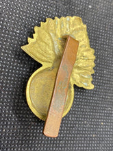 Load image into Gallery viewer, Original British Army City of London Fusiliers Regiment Cap Badge - The Militaria Shop