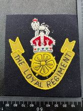 Charger l'image dans la galerie, British Army Embroidered Blazer Badge - The Loyal Regiment - The Militaria Shop