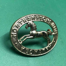 Load image into Gallery viewer, Original British Army Northamptonshire Yeomanry Cap Badge - The Militaria Shop