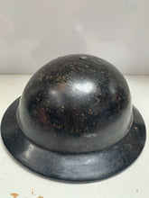 Charger l'image dans la galerie, Original WW2 British Bakelite Civil Defence Complete Helmet, Liner & Chinstr - The Militaria Shop