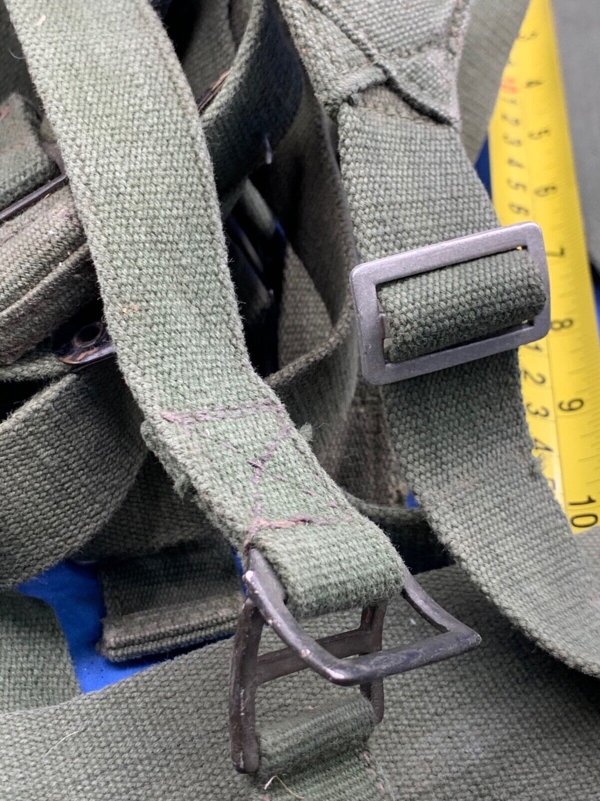 Original WW2 British Army 44 Pattern Shoulder Strap / Equipment Strap - The Militaria Shop