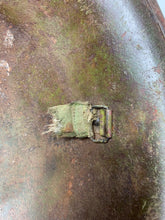 Load image into Gallery viewer, Mk3 Canadian / British Army Original WW2 Turtle Helmet High Rivet - The Militaria Shop