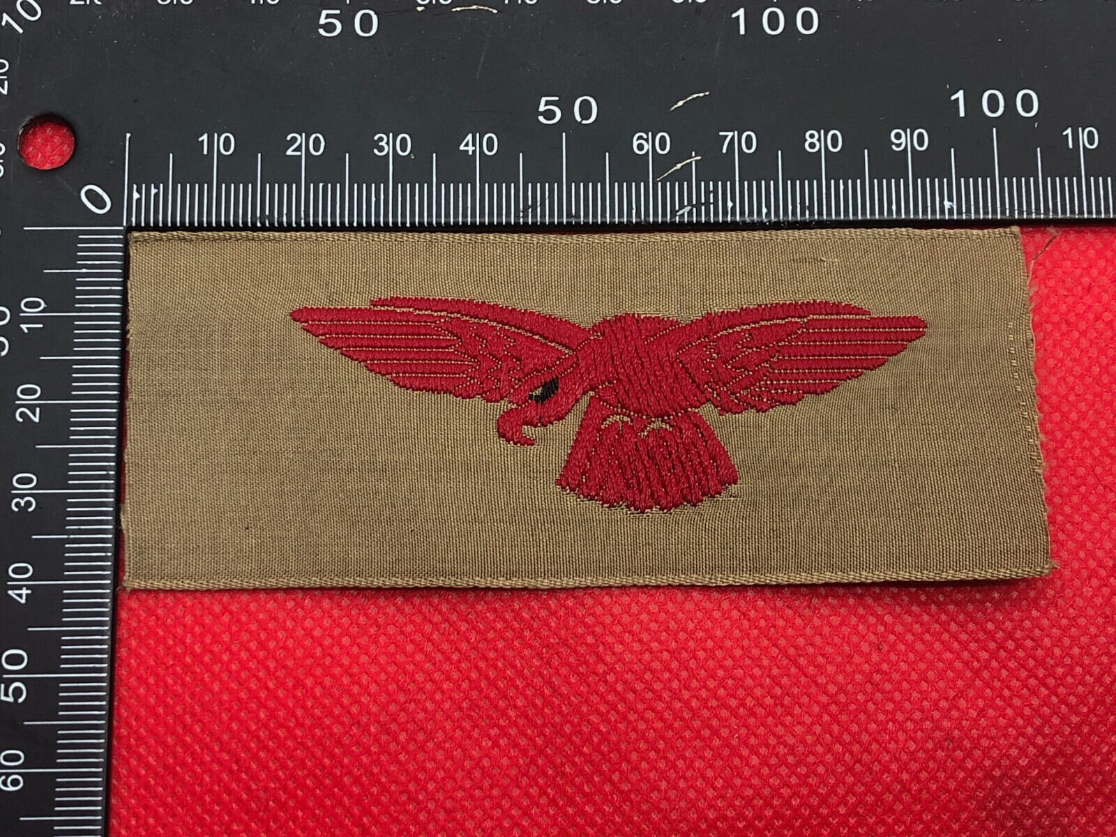 Genuine WW2 British RAF Tropical Eagle Uniform Shoulder Badge - Unused - The Militaria Shop