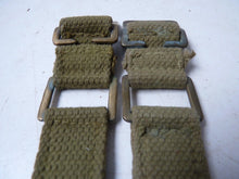Load image into Gallery viewer, Original WW2 British Army 37 Pattern Webbing Brace Adaptor Pair - The Militaria Shop
