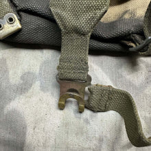 Load image into Gallery viewer, Original WW2 British Army / RAF 37 Pattern Webbing Small Pack & L Straps Set - The Militaria Shop