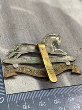 Load image into Gallery viewer, Original WW2 British Army Cap Badge - 3rd The King's Own Hussars - The Militaria Shop